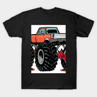 Monster Truck Painting T-Shirt